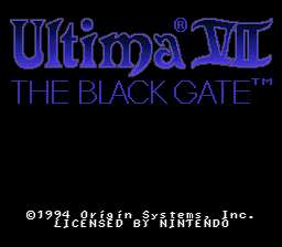 Ultima VII - The Black Gate